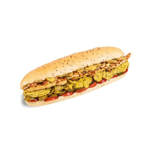 ساندویچ مغز و مرغ